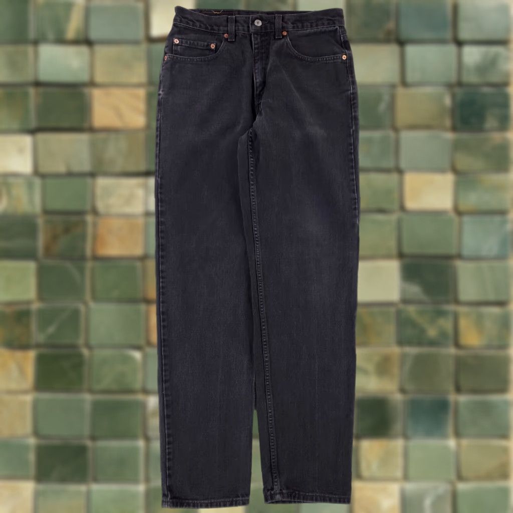 Levi's Levi's 550 VTG Y2K Jeans Black Zip Fly Mens 32 X 36 (32 X 34 Actual) Baggy Men Jeans Black 32 Mens Size US 32 / EU 48 - 1 Thumbnail