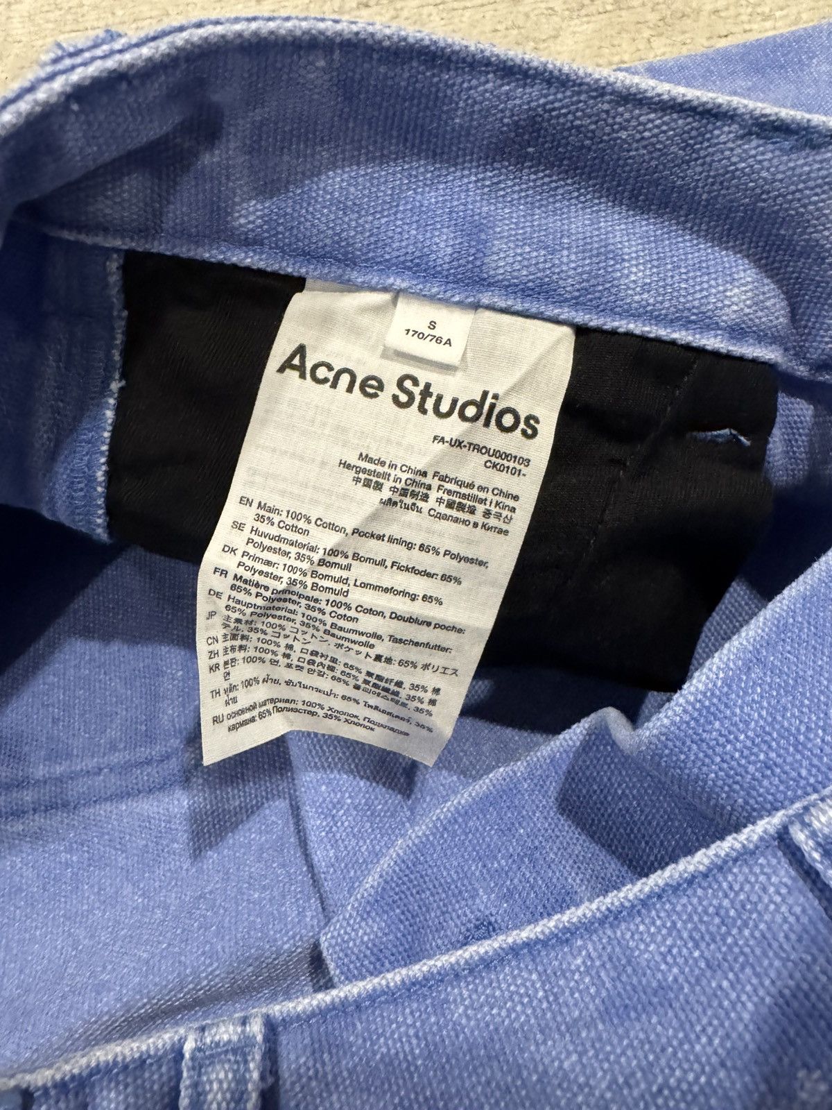 Acne Studios Acne Studios Vintage Blue Jeans (baggy loose fit) Size US 30 / EU 46 - 5 Thumbnail