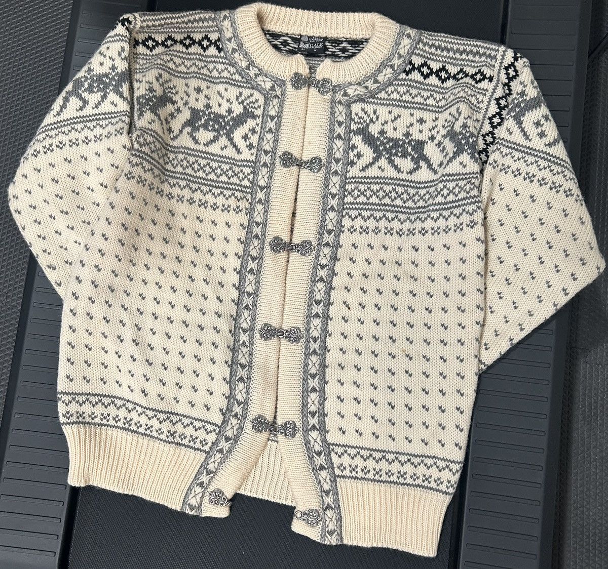 Dale Of Norway Vtg Dale of Norway knit sweater moose birds eye preppy style Size US M / EU 48-50 / 2 - 1 Thumbnail