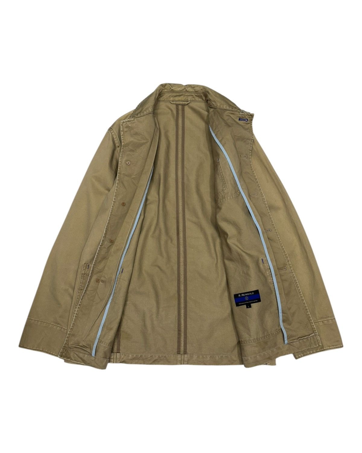If Six Was Nine × Le Grande Bleu (L.G.B.) × R.Newbold 🔥R.NEWBOLD BUTTON CHORE JACKET LIKE VISVIM Size US M / EU 48-50 / 2 - 2 Thumbnail