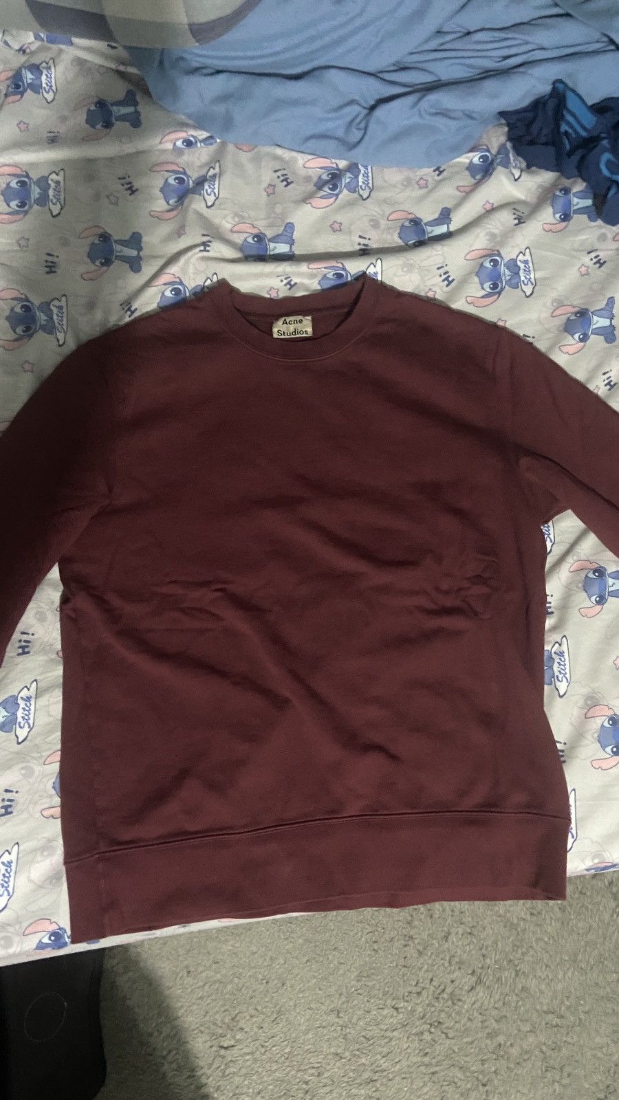 Acne Studios Acne Studios Red Sweater Size US M / EU 48-50 / 2 - 1 Thumbnail