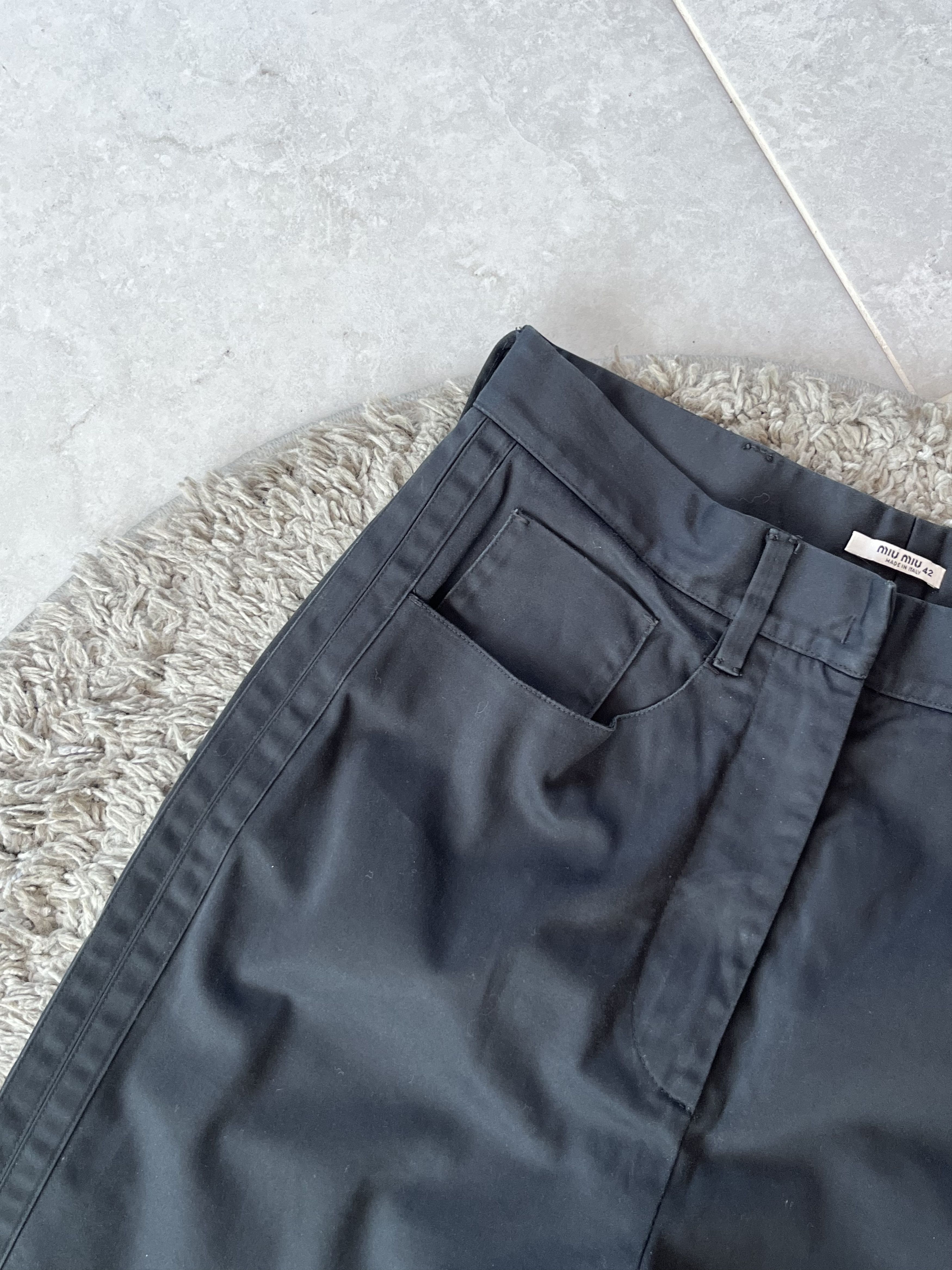 Miu Miu Vintage Luxury Pants Miu Miu Italian Designer Size 28" / US 6 / IT 42 - 3 Thumbnail