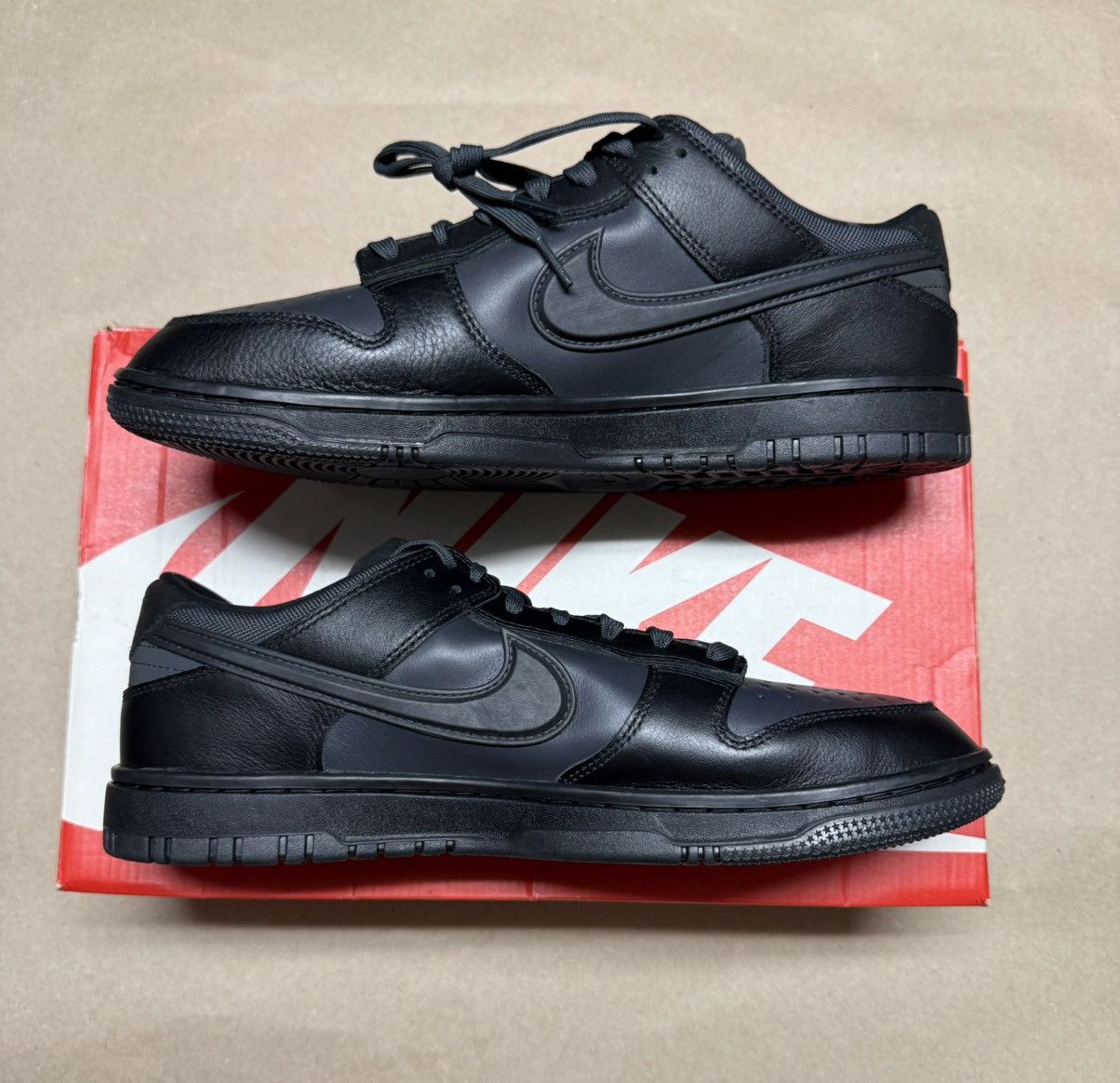Nike Nike Dunk Low GTX Gore Tex Triple Black Men's size 12.5 NEW! Size US 12.5 / EU 45-46 - 2 Thumbnail