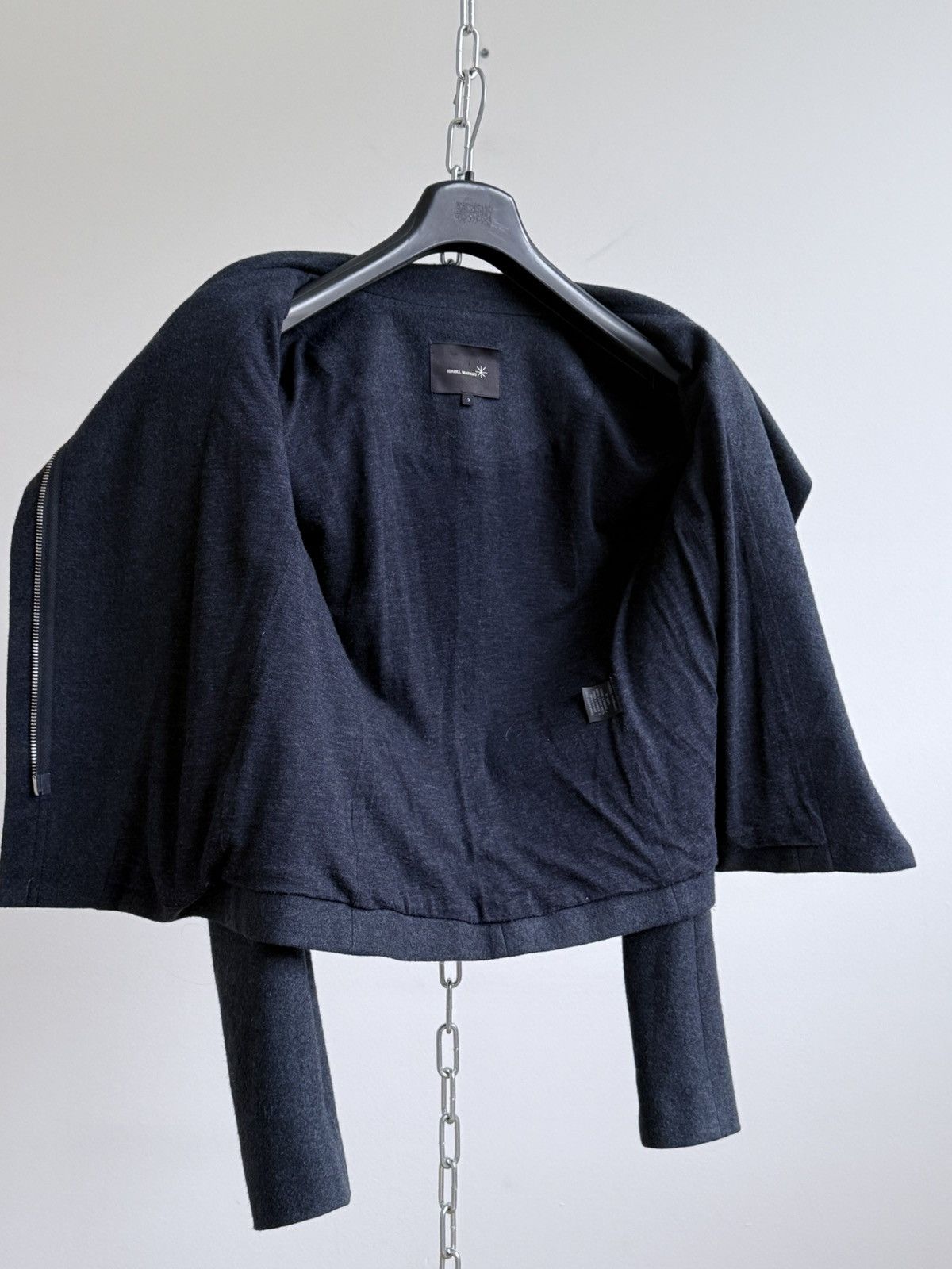 Isabel Marant Isabel Marant Navy Blue Wool Jacket Size S / US 4 / IT 40 - 6 Thumbnail