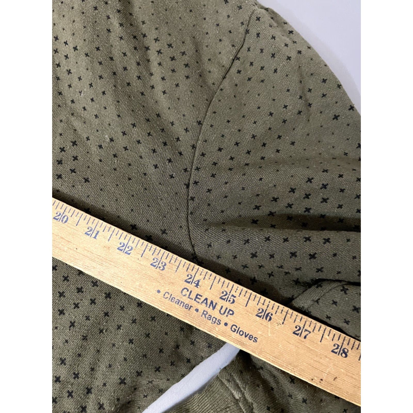 Express Express Hoodie Men’s - XL - Green/Black Pattern Pullover Hoodie/Express Shirt? Size US XL / EU 56 / 4 - 6 Thumbnail