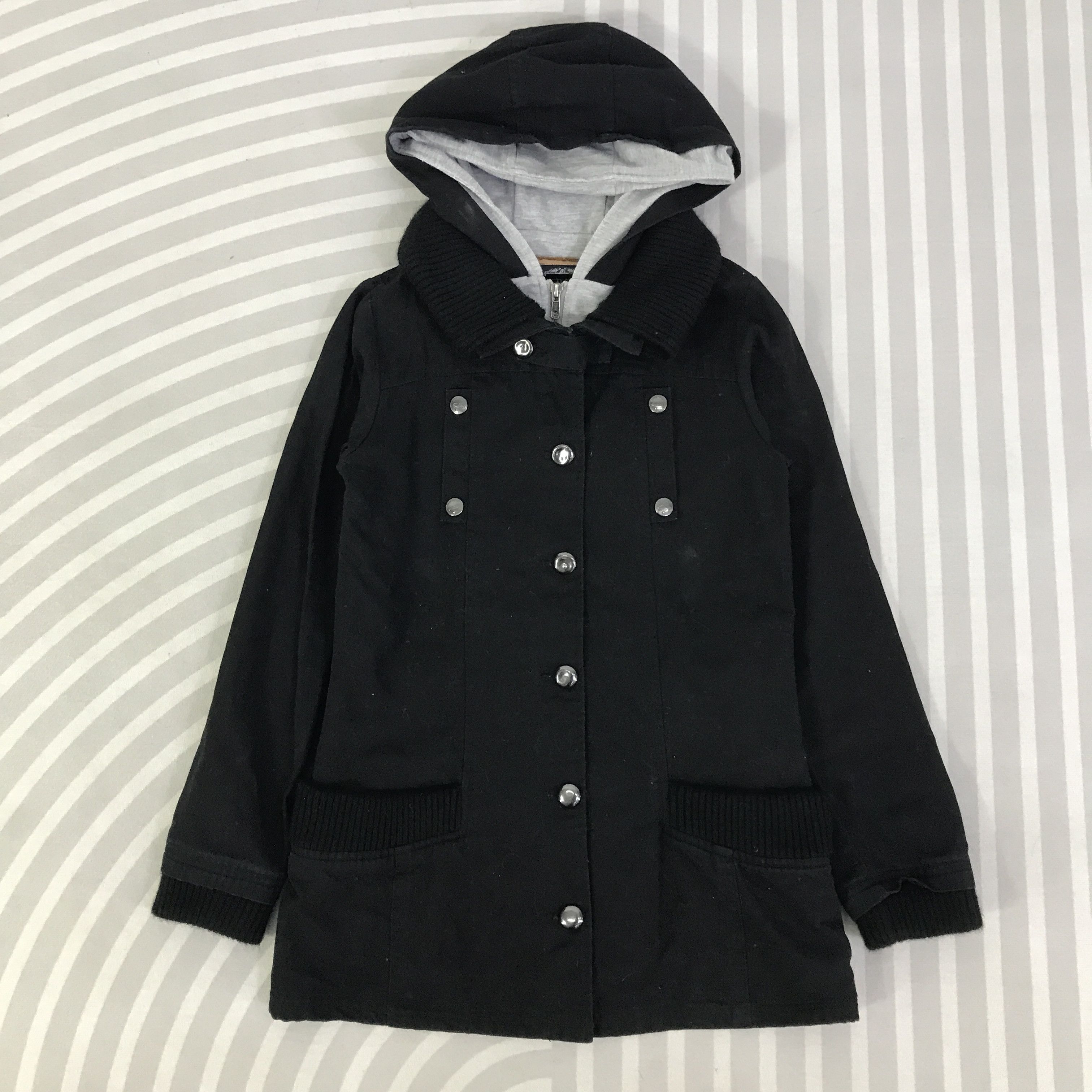 Von Dutch Vintage Von Dutch Love Addict Black Jacket K126B12 Size US M / EU 48-50 / 2 - 1 Thumbnail