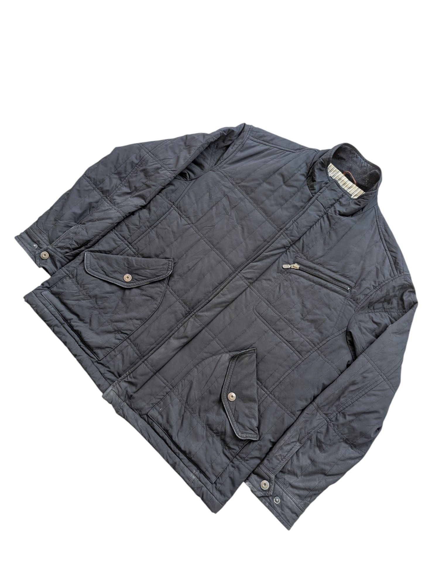 ALAIN DELON Vintage Alain Delon Quilted Jacket Size US L / EU 52-54 / 3 - 2 Thumbnail
