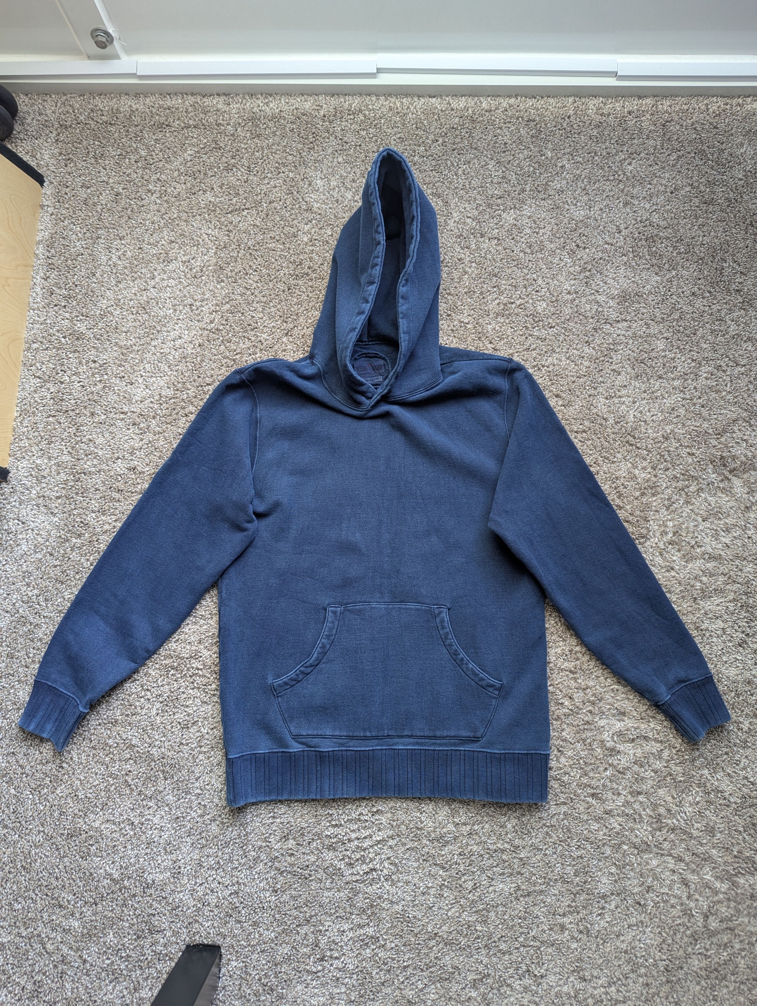 Blue Blue Japan Indigo Hand-Dyed One-Wash Midweight Hoodie Size US M / EU 48-50 / 2 - 1 Thumbnail