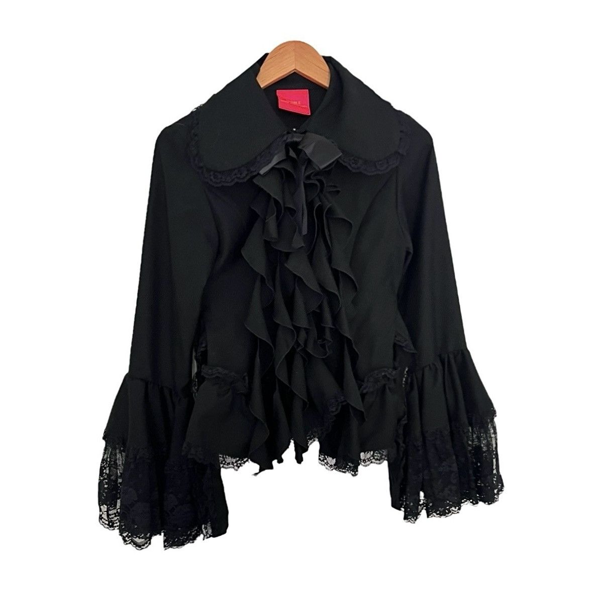 Japanese Brand Reiko matsuyama ruffle frill blouse shirt Size S / US 4 / IT 40 - 1 Thumbnail
