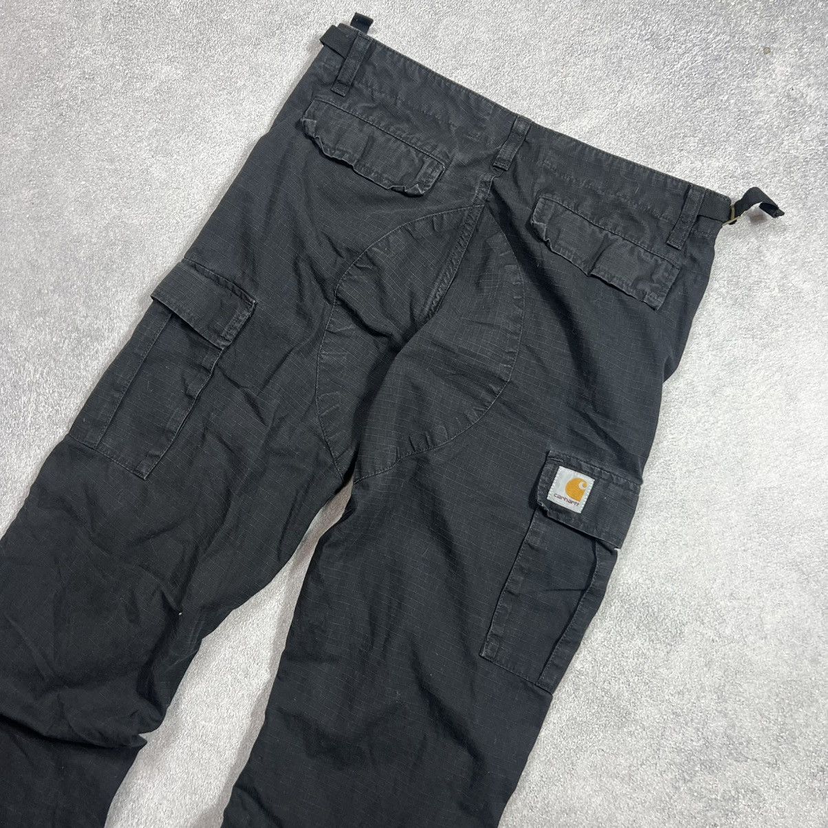 Carhartt Vintage Carhartt Cargo Green Pants Faded Thrashed HYPE Size US 28 / EU 44 - 4 Thumbnail