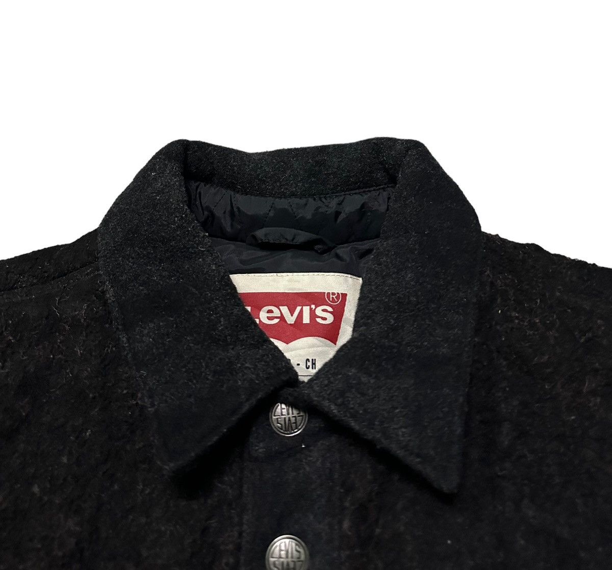 Levi's Levis snap button western style wool jacket Size US S / EU 44-46 / 1 - 4 Thumbnail