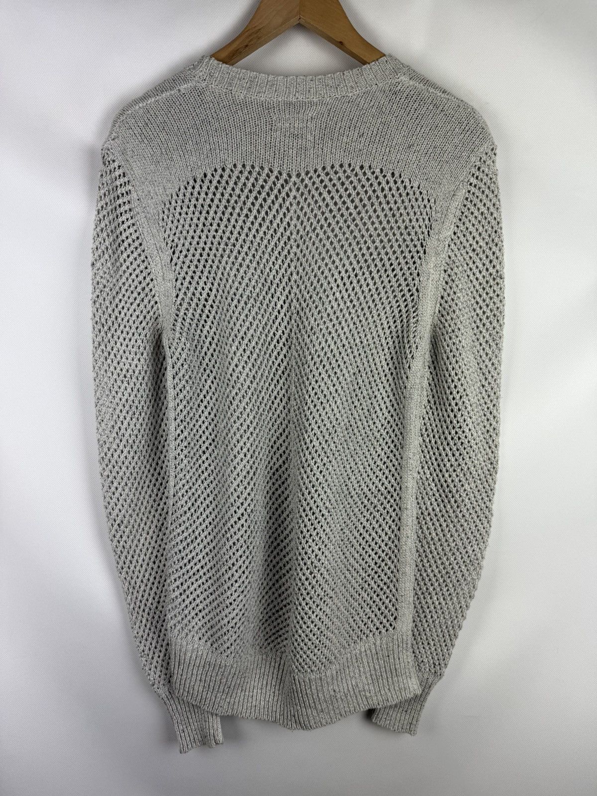 Allsaints Allsaints Bannok Crew Heavy Knit AvantGarde Sweater Pullover Size US L / EU 52-54 / 3 - 12 Thumbnail
