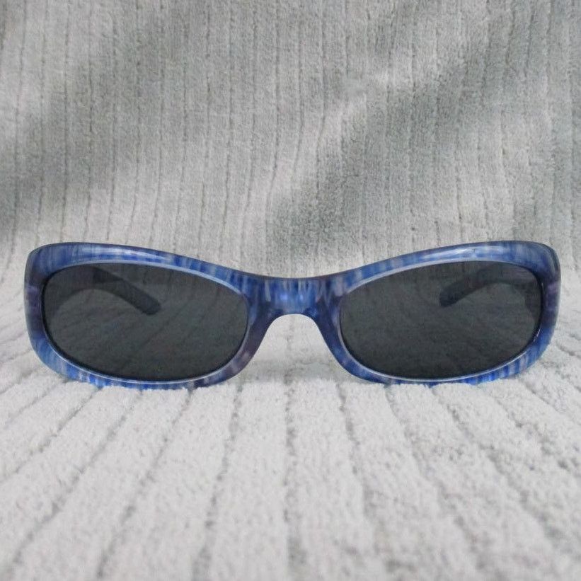 Other New Divine Eyewear Kali Blue Silver Striped/Smoke Sunglasses Size ONE SIZE - 1 Thumbnail