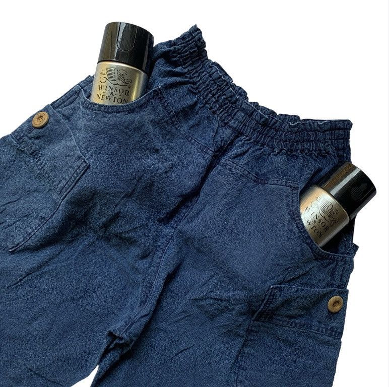 Issey Miyake Vintage hai sporting gear cargo hemp shorts pants Size US 30 / EU 46 - 2 Thumbnail