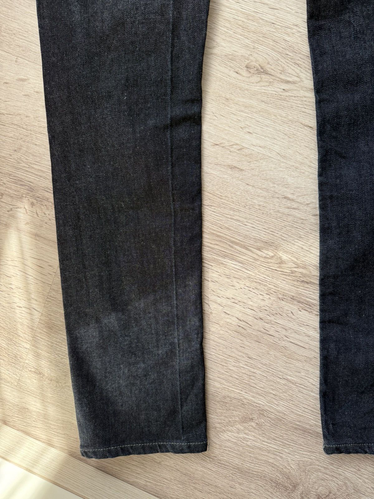 Nudie Jeans Nudie Jeans Thin Finn Dry Dark Grey Denim 32x32 Size US 32 / EU 48 - 17 Thumbnail
