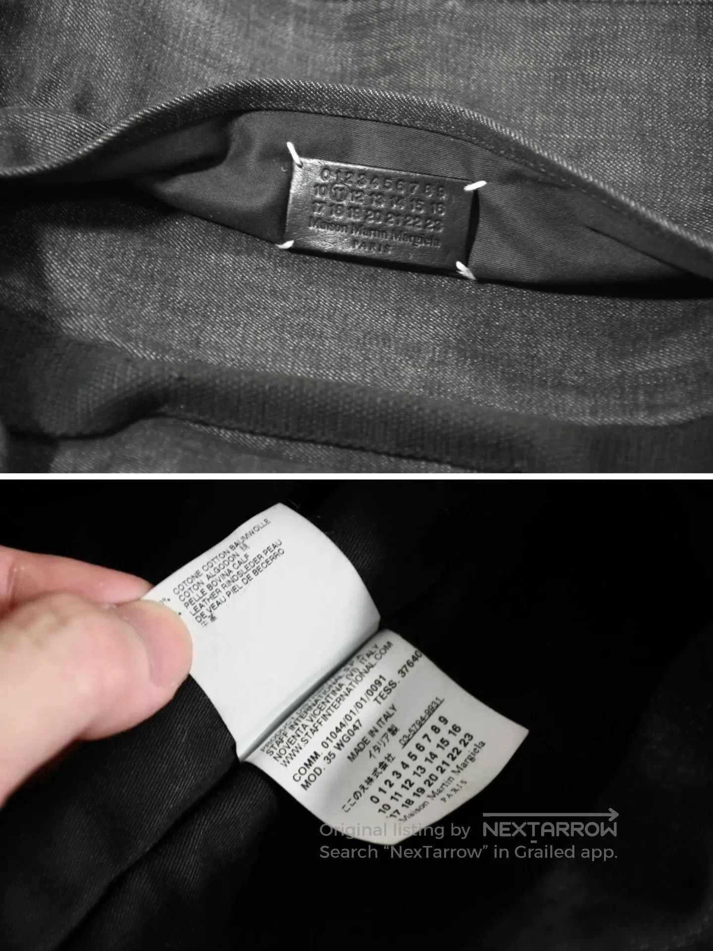 Maison Margiela Maison Margiela Deconstructed Patchwork Messenger Bag. Size ONE SIZE - 9 Thumbnail