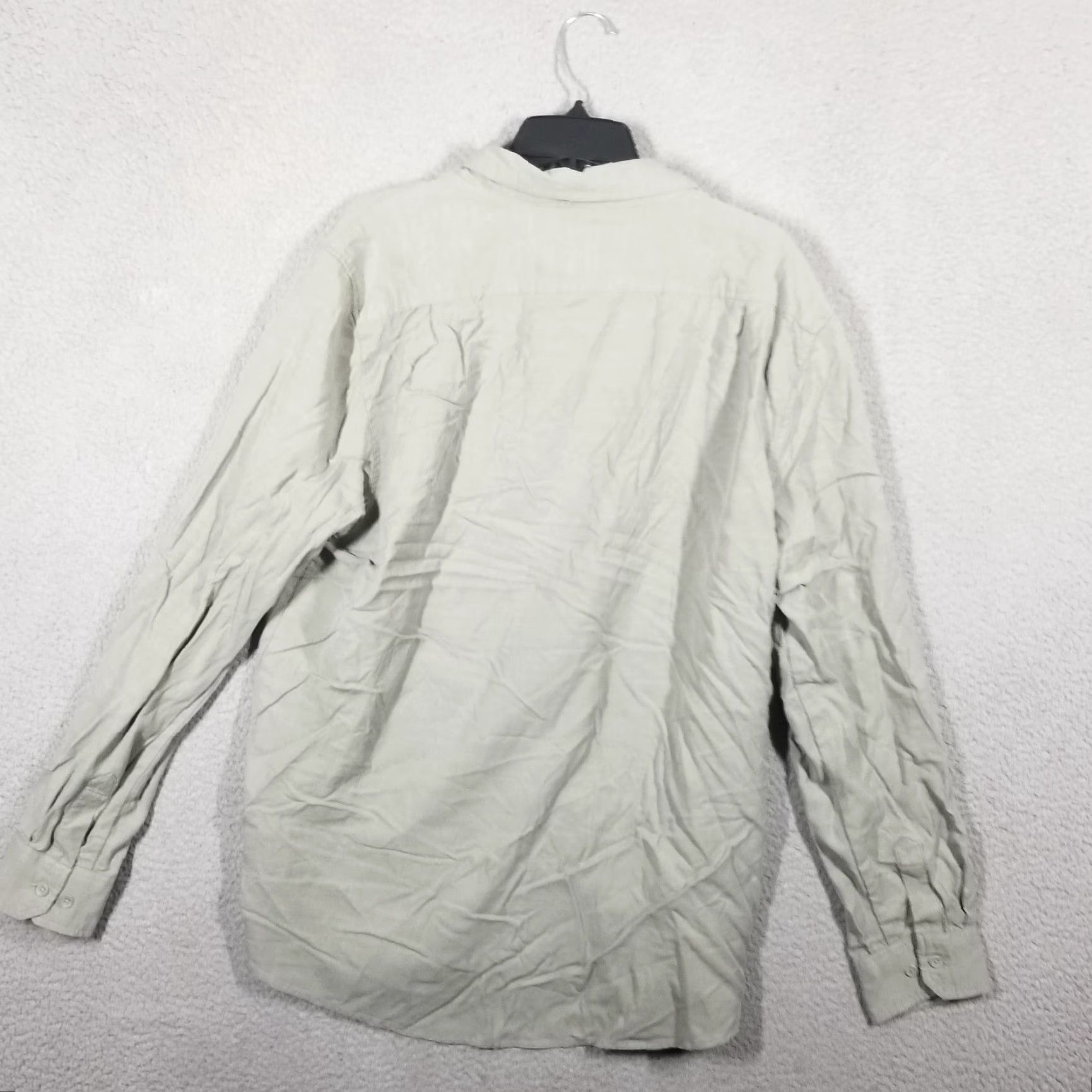 Asics BYLT Paloma 2.0 Shirt Mens XL Green Long Sleeve Button-Up Casual Soft Basics Shirt Size US XL / EU 56 / 4 - 3 Thumbnail