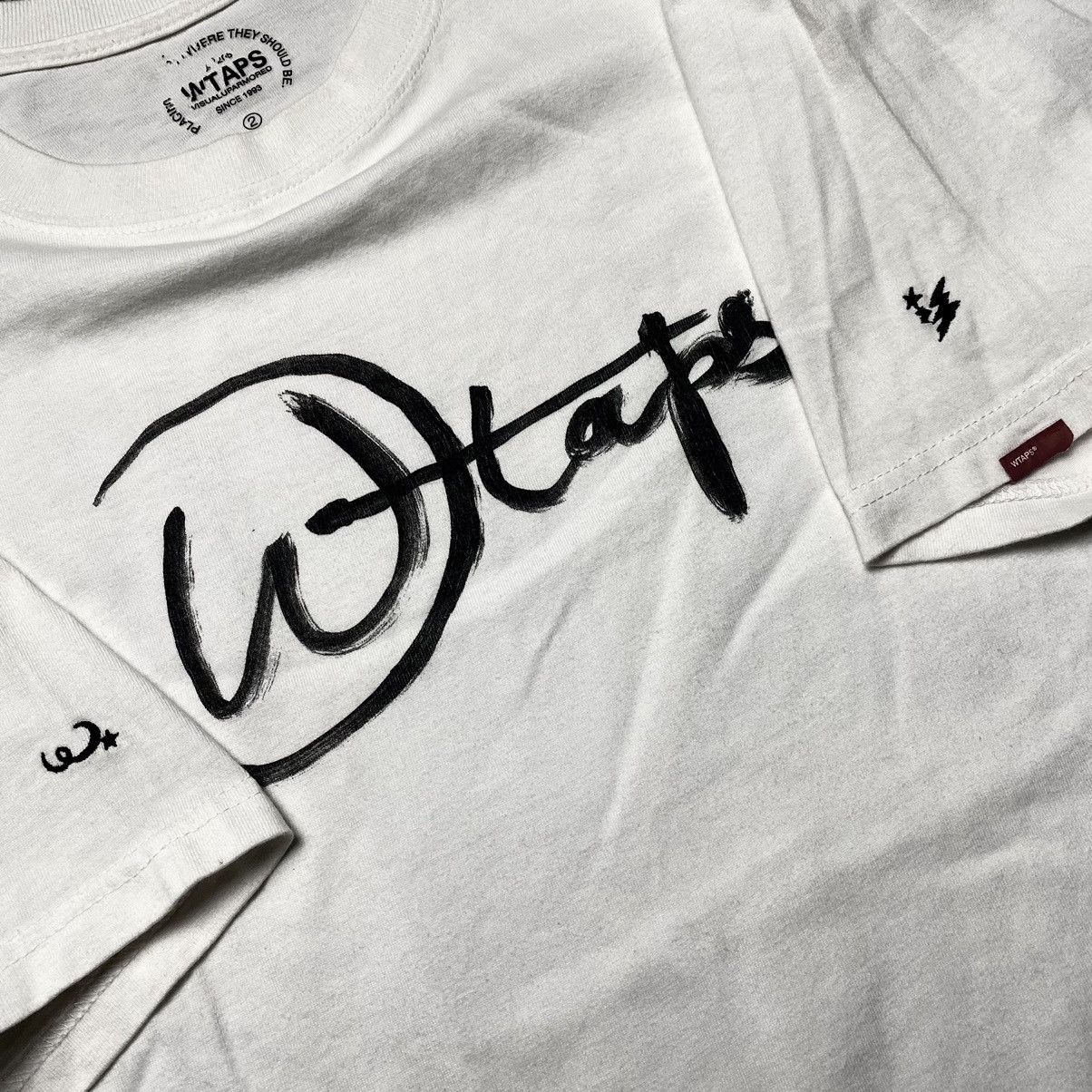 Japanese Brand × Wtaps 🔥WTAPS Rare White Tee. Size US M / EU 48-50 / 2 - 3 Thumbnail