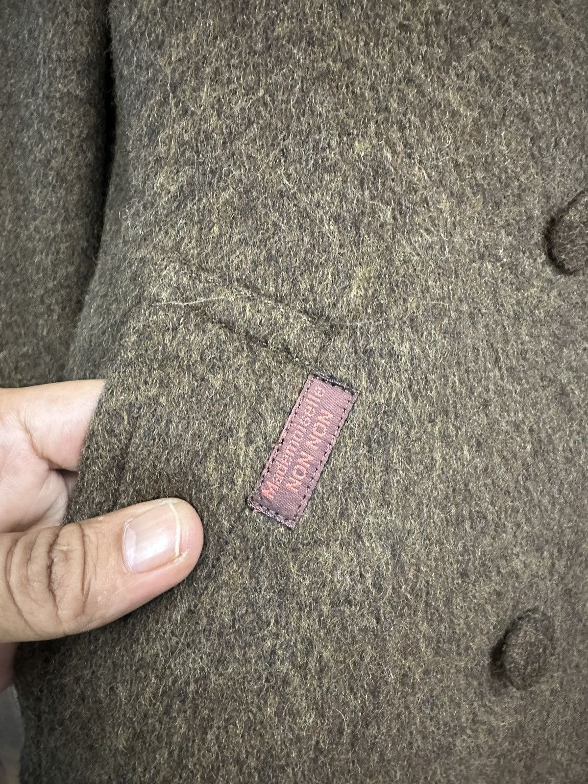 Mademoiselle Non Non Vintage Mademoiselle Non Non Wool Jacket Z30 Size 40L - 7 Thumbnail