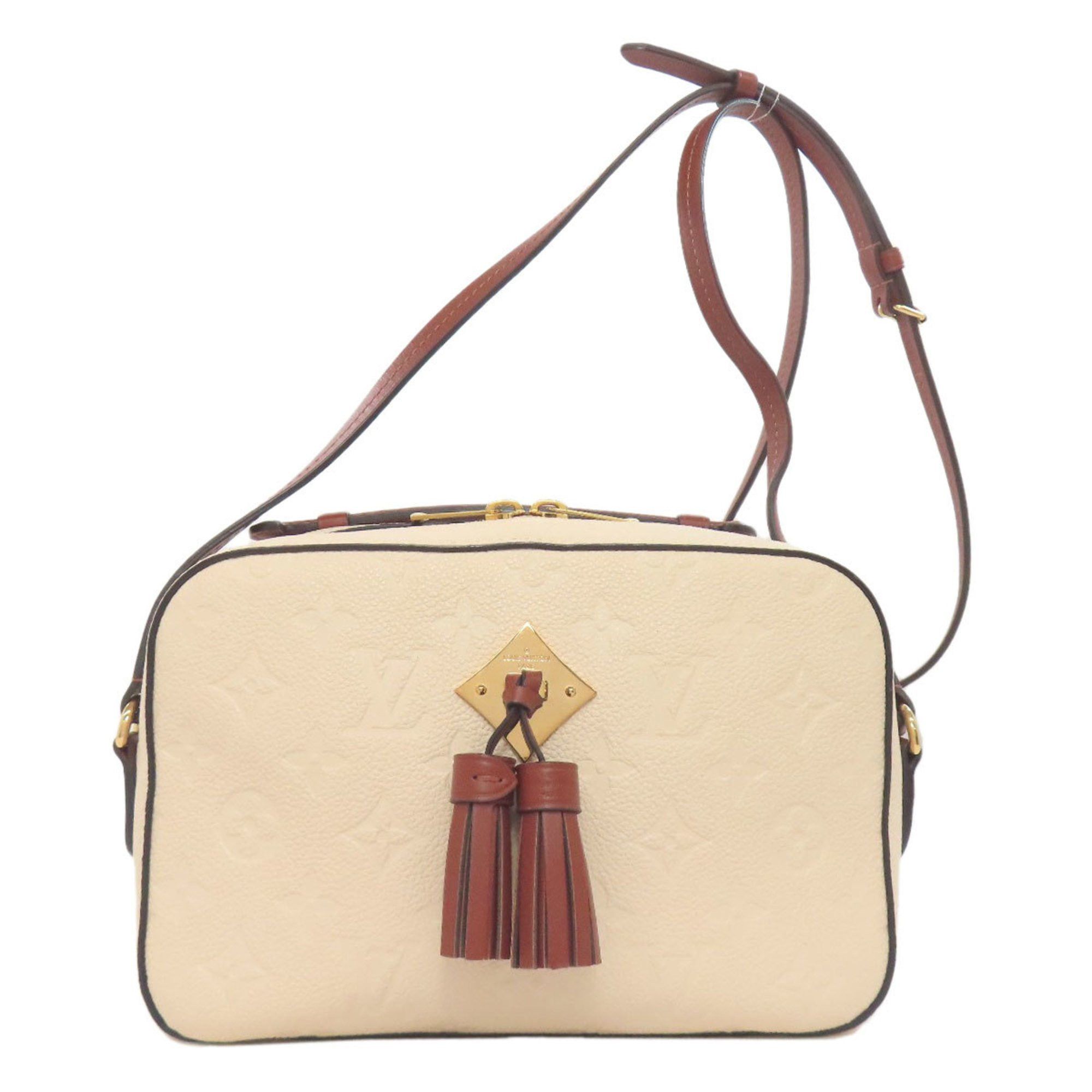 Louis Vuitton M44597 Saintonge Usa Shoulder Bag Empreinte Women's Louis Vuitton in Beige