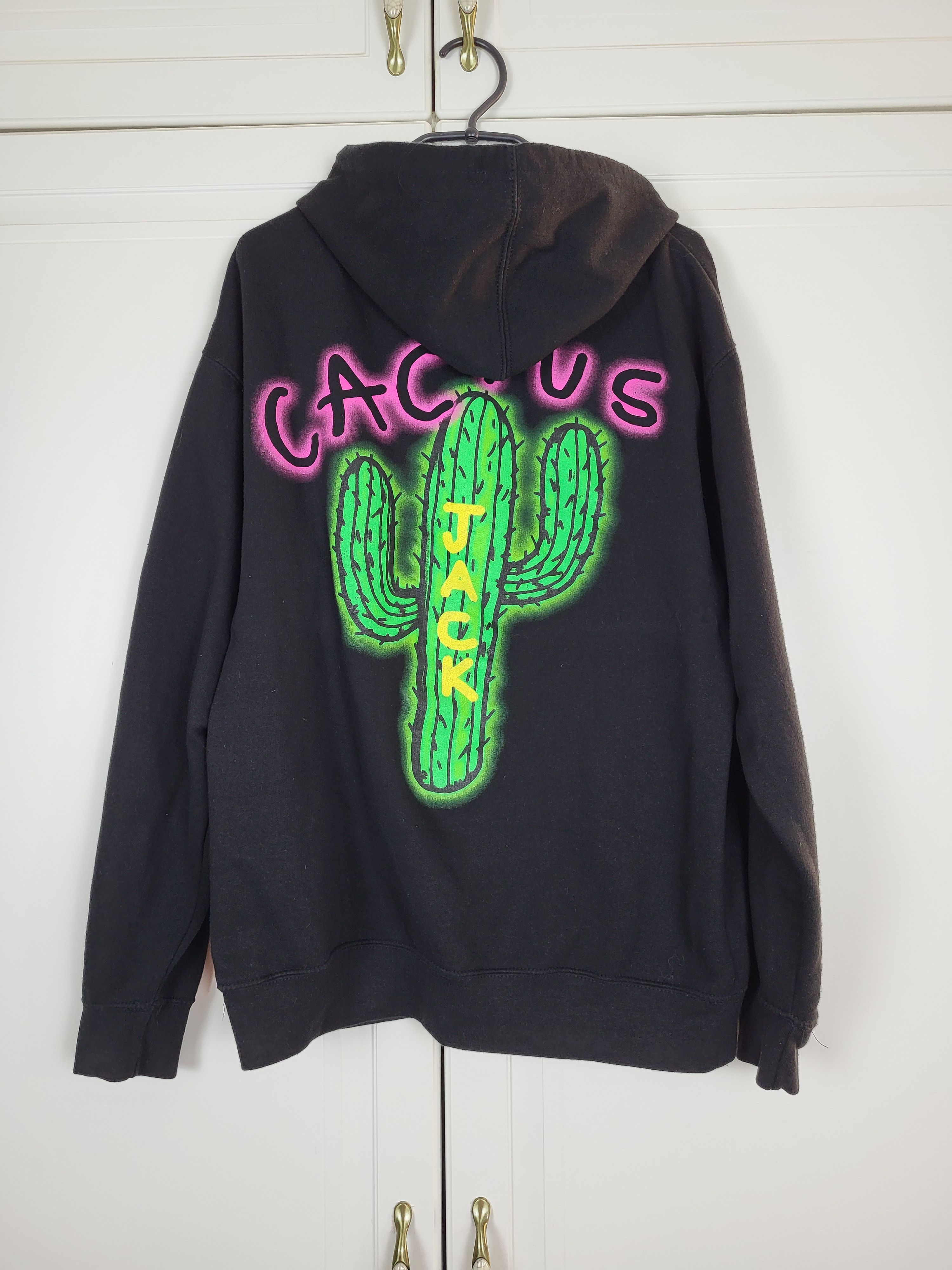 トップス cactus jack NIKE Barcelona Logo Hoodie Travis Scott x Nike x FC Barcelona Split-Dye Crest Hoodie