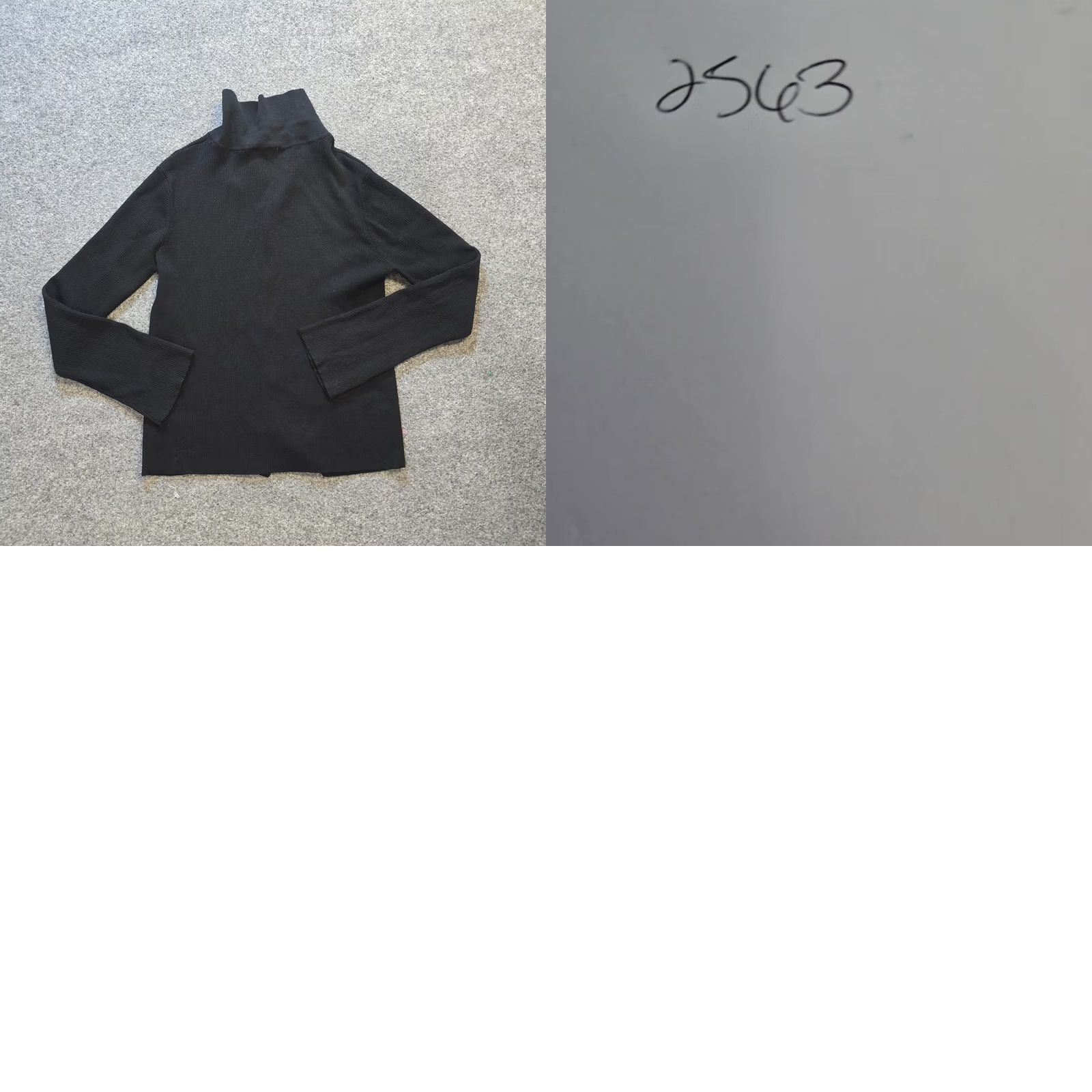 Topshop Topshop Sweater Cardigan Womens Size 10 Black Ribbed Knit Button Capsule Neutral Buttoned Cardigan Season Winter Spring Fall Regular Women Size L / US 10 / IT 46 - 8 Thumbnail
