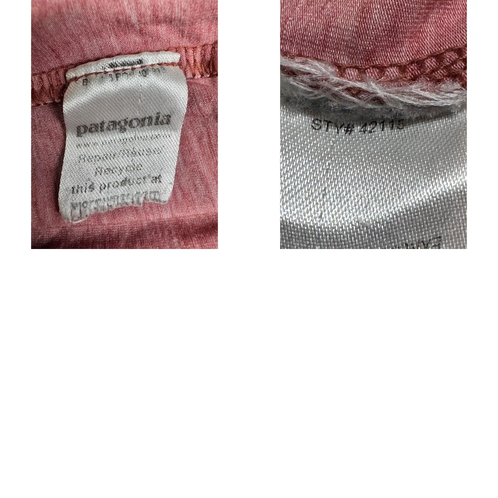 Patagonia Patagonia Top Women’s Medium Pink Long-Sleeve Athleisure Size M / US 6-8 / IT 42-44 - 8 Thumbnail