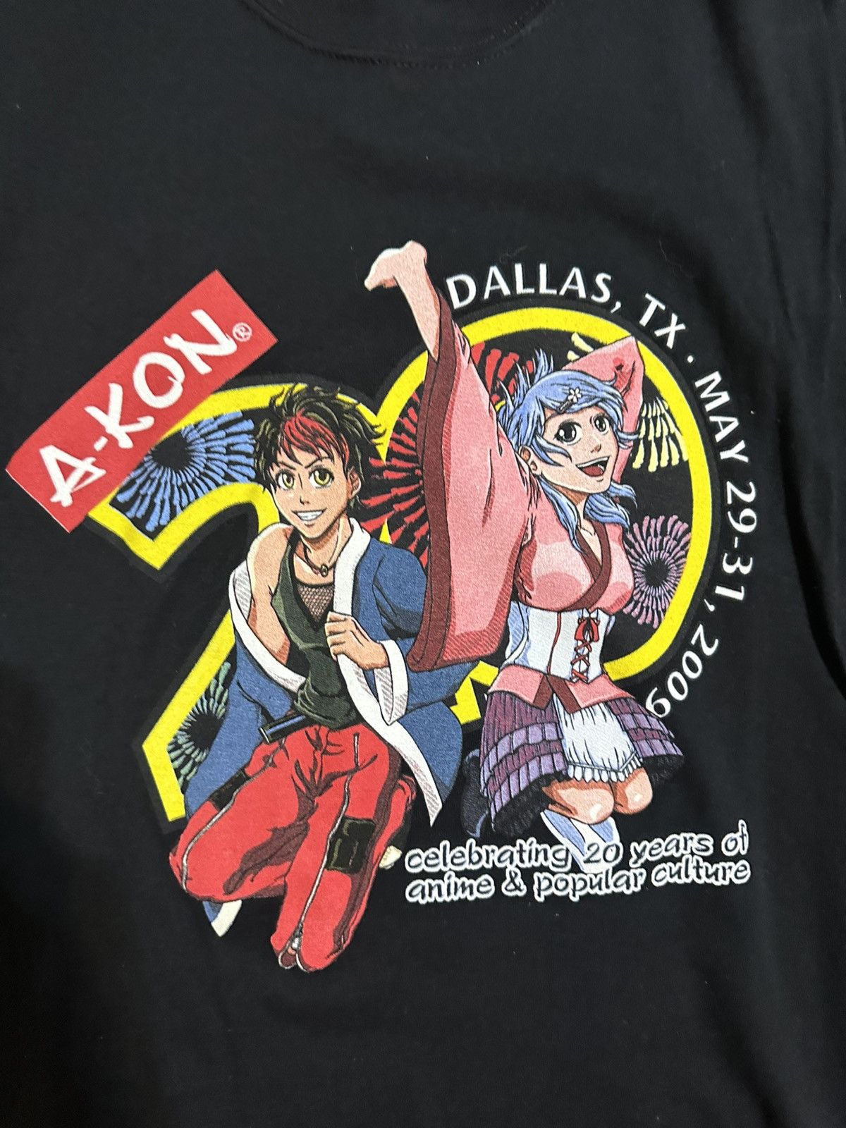 Nike Vintage Anime “cartoon event” shirt 2009 size large Size US L / EU 52-54 / 3 - 2 Thumbnail