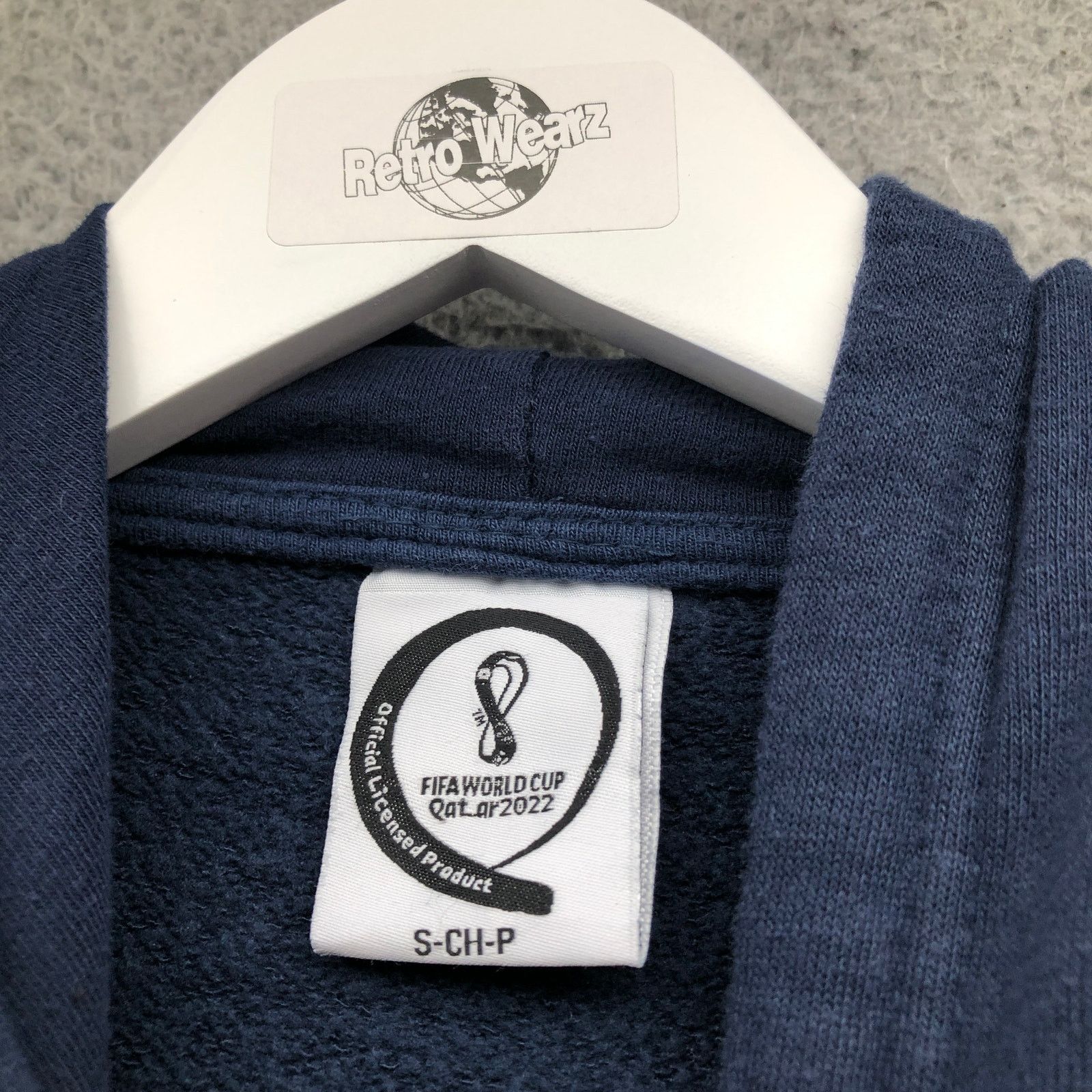 Other USA FIFA World Cup 2022 Sweatshirt Hoodie Mens Small S Navy Size US S / EU 44-46 / 1 - 3 Thumbnail