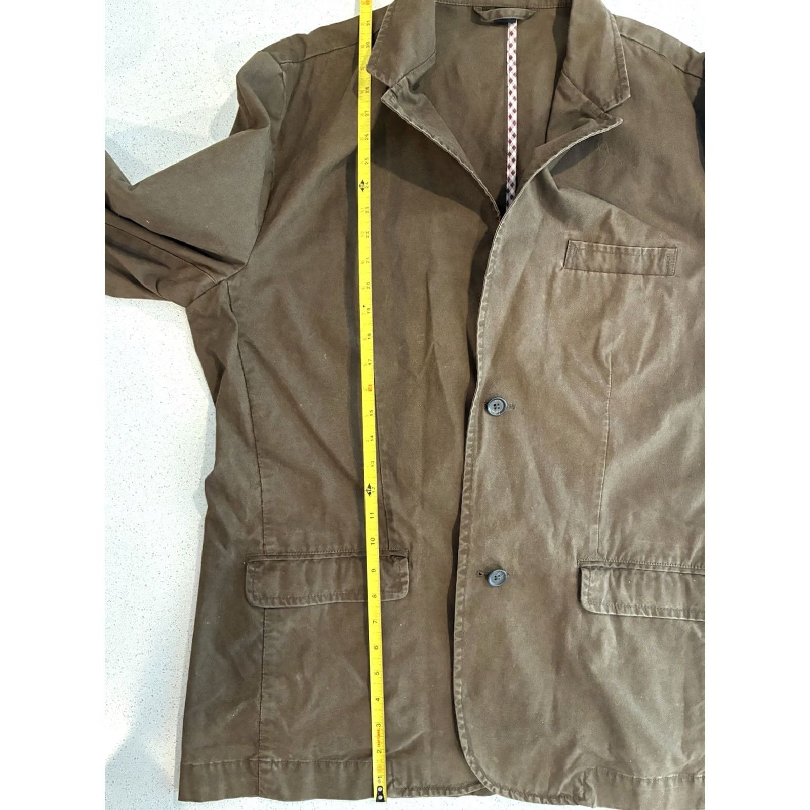 Old Navy Old Navy Men's Jacket Brown Field Tested Winter Coat Lightweight XL Overcoat Mens Size US XL / EU 56 / 4 - 7 Thumbnail