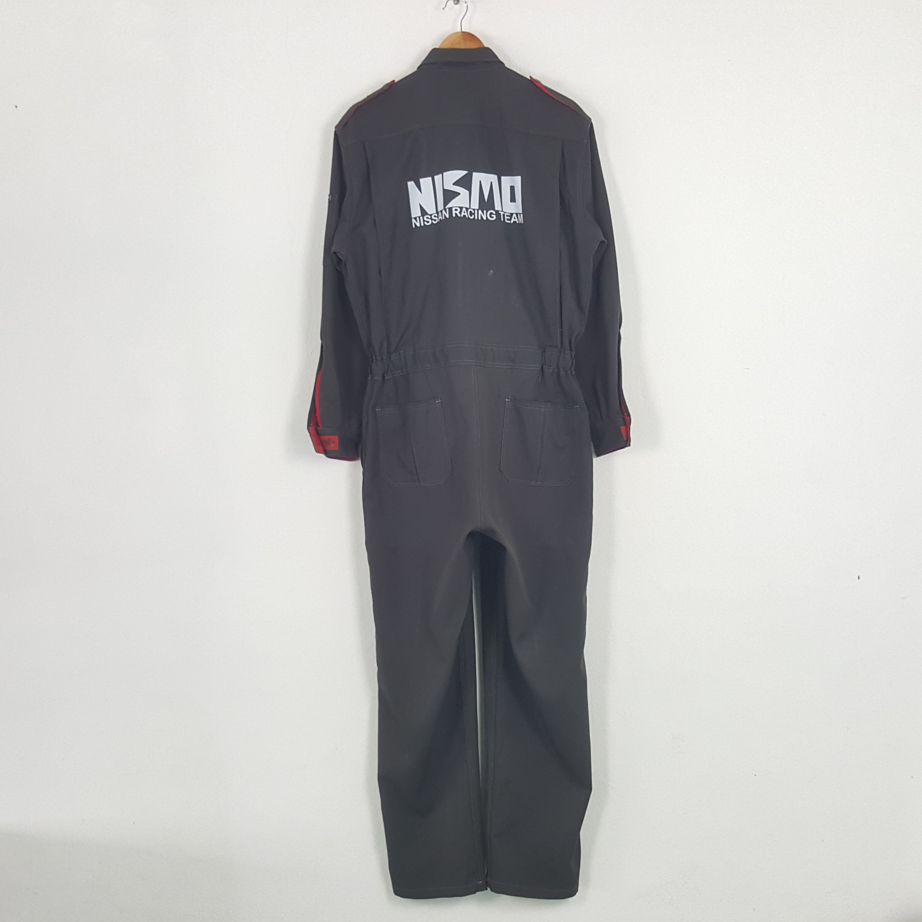 Japanese Brand × Vintage Vintage Nismo Nissan Japanese Racing Team Coverall Jacket Size US L / EU 52-54 / 3 - 1 Thumbnail
