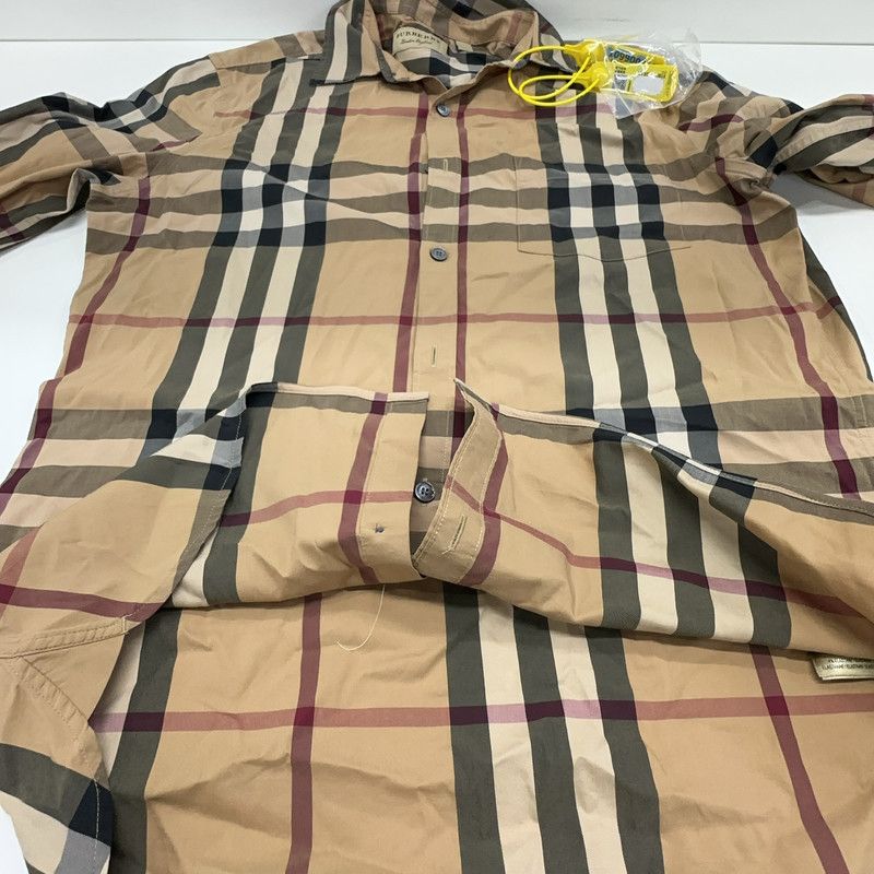Burberry Burberry Check Long Sleeve Button-Up Shirt 0079 Size US M / EU 48-50 / 2 - 1 Thumbnail