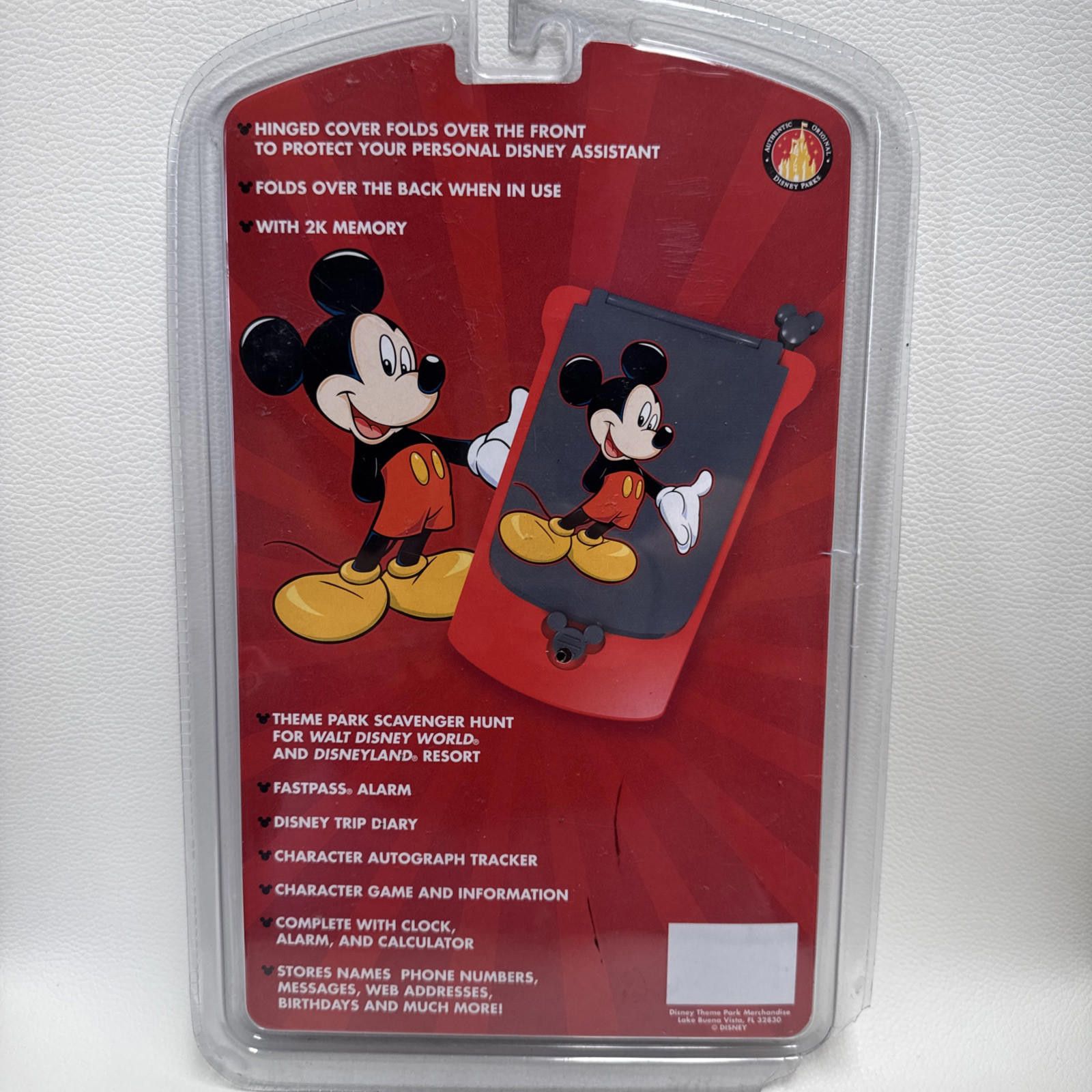 Designer Disneyland Disney World Mickey Assistant Personal Organizer Size ONE SIZE - 8 Thumbnail