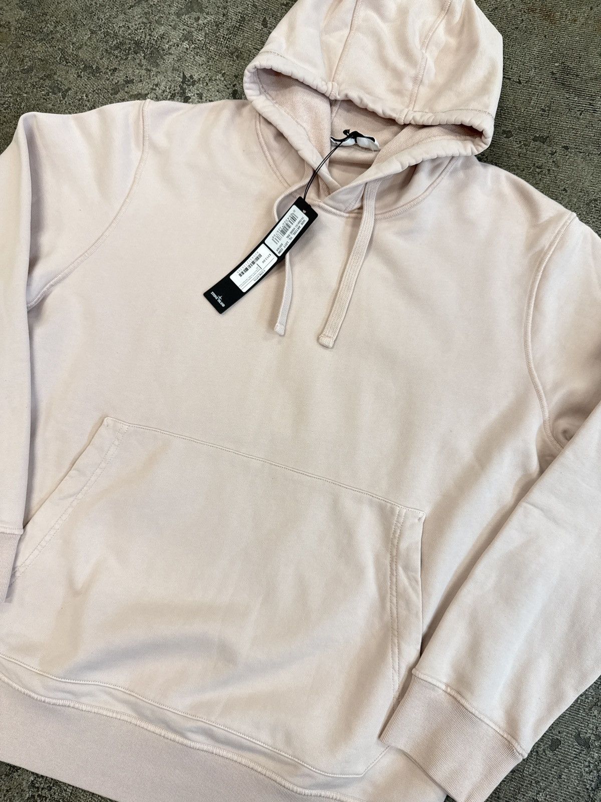 Stone Island Stone Island Antique Rose Hooded Sweatshirt Size US XL / EU 56 / 4 - 2 Thumbnail