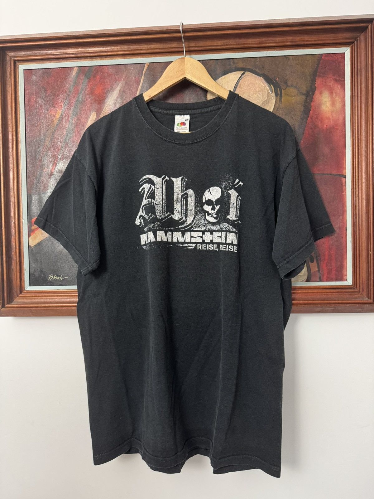 Rare Vintage Y2k Rammstein Band Tee Rock Metal Classic Logo