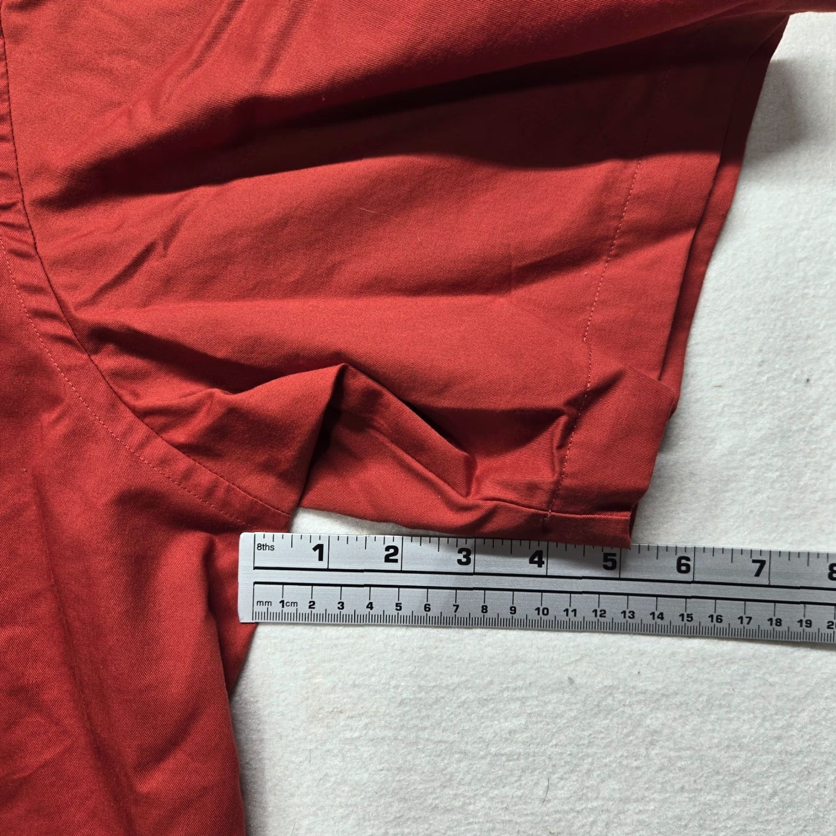 Van Heusen Van Heusen Shirt Orange Short Sleeve Button-Up Adult Men 4XLT Tall Size US XXL / EU 58 / 5 - 5 Thumbnail