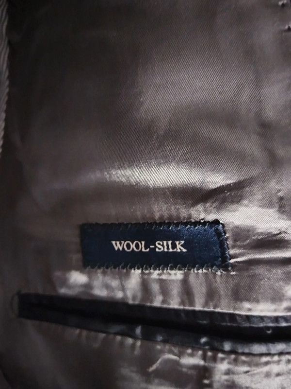 Massimo Dutti Massimo Dutti grey jacket silk wool Size US XL / EU 56 / 4 - 3 Thumbnail