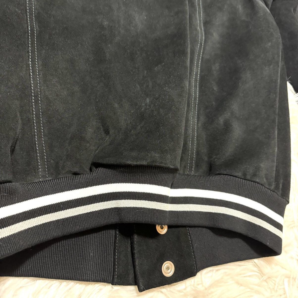 Maison Margiela brand new Maison Margiela No10 suede leather jacket Black Size US S / EU 44-46 / 1 - 19 Thumbnail