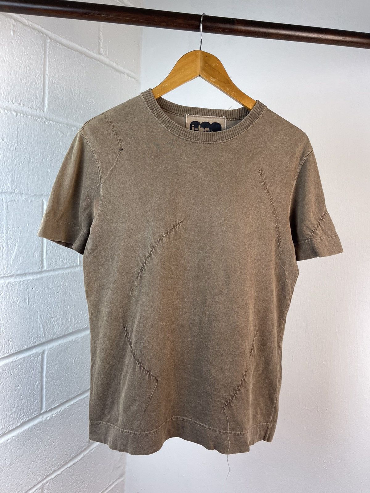 Hysteric Glamour × Le Grande Bleu (L.G.B.) × PPFM 009 I-bee Cut Sewing Faded Brown Tee Size US M / EU 48-50 / 2 - 4 Thumbnail
