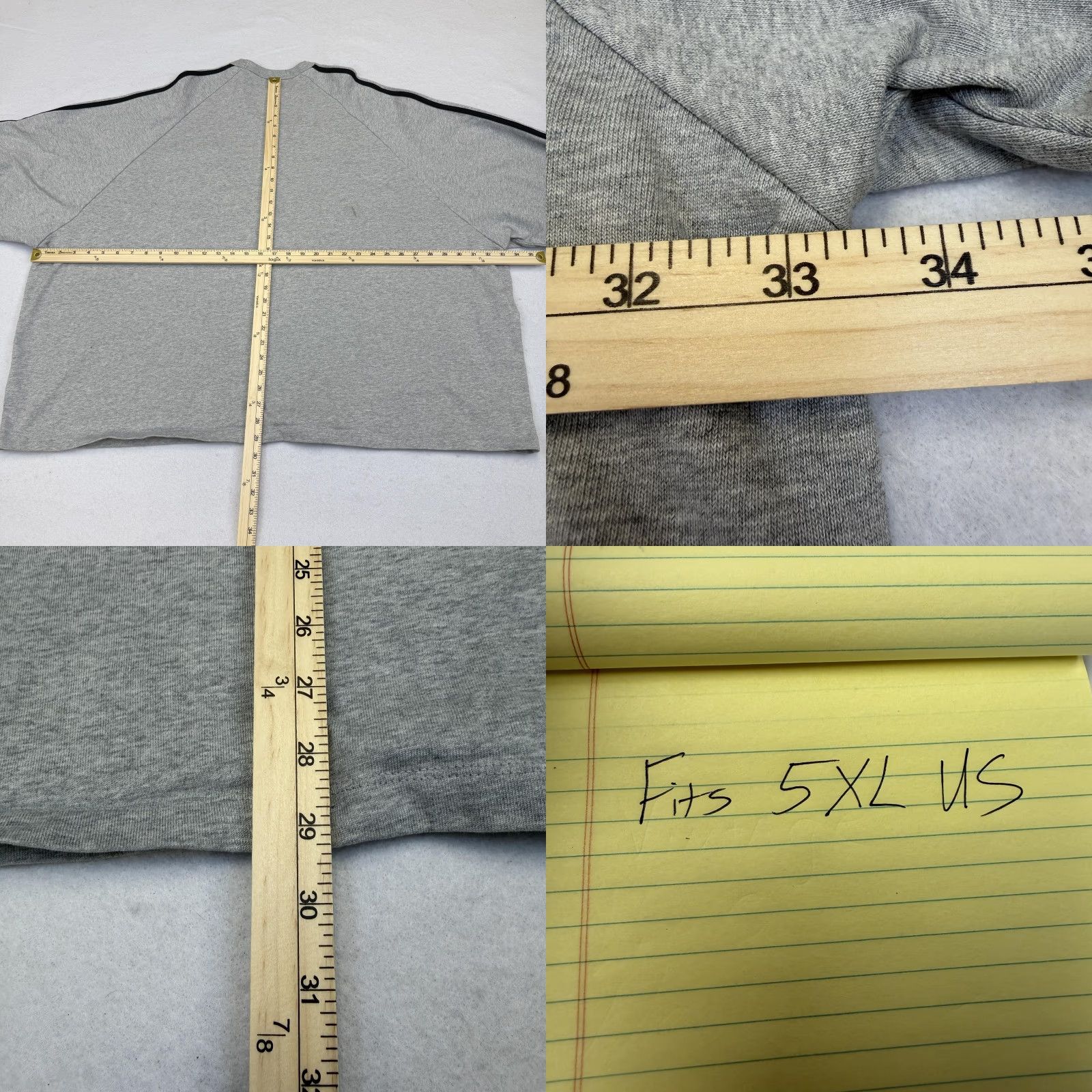 Champion Masonprince Sweatshirt Mens 5XL Gray Champions League Patch Soccer Crewneck Size US XXL / EU 58 / 5 - 8 Thumbnail