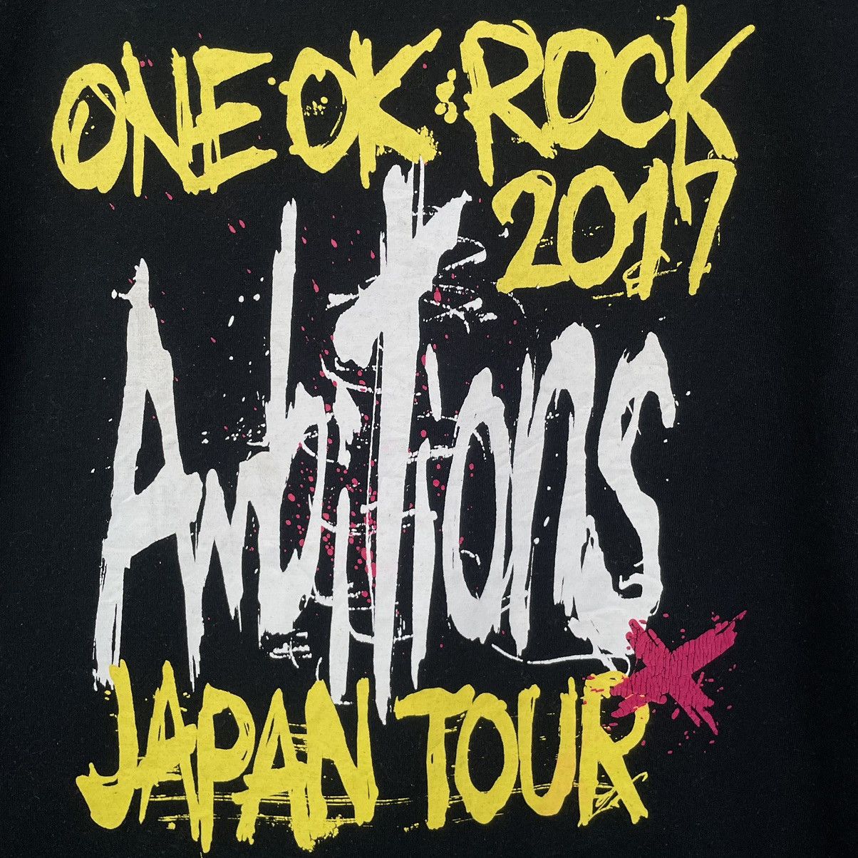 Band Tees One Ok Rock Ambitions Japan Tour 2017 T Shirt Size US S / EU 44-46 / 1 - 2 Thumbnail