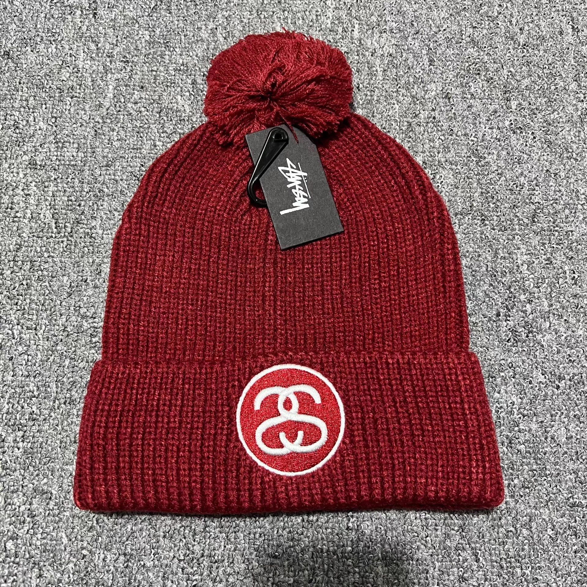 Stussy Stussy graphic Box Logo embroidered knit beanie Q7 Size ONE SIZE - 4 Thumbnail