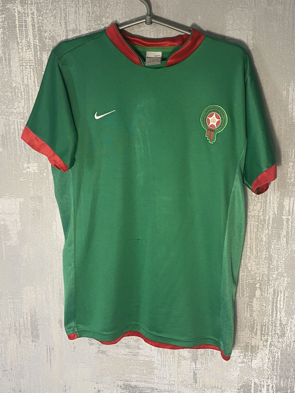 Nike Vintage Morocco Nike Soccer Football Jersey Size M-L Size US XL / EU 56 / 4 - 1 Thumbnail