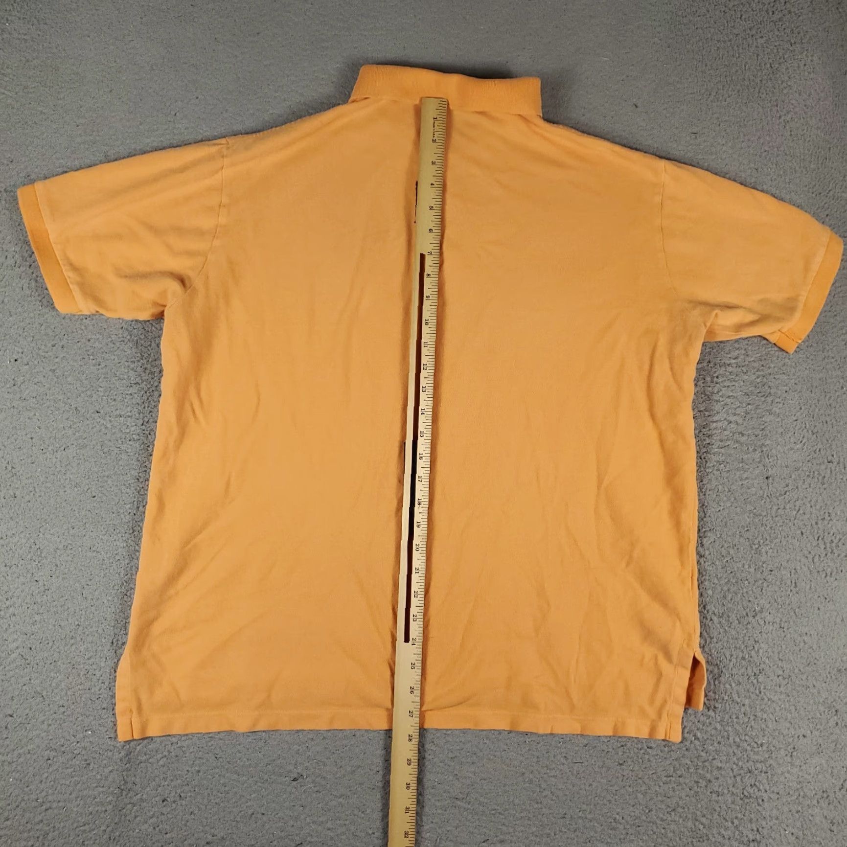 Ralph Lauren Ralph Lauren Polo Shirt Men's XL Orange Cotton Short Sleeve Polo - Classic Preppy Mens Size US XL / EU 56 / 4 - 6 Thumbnail