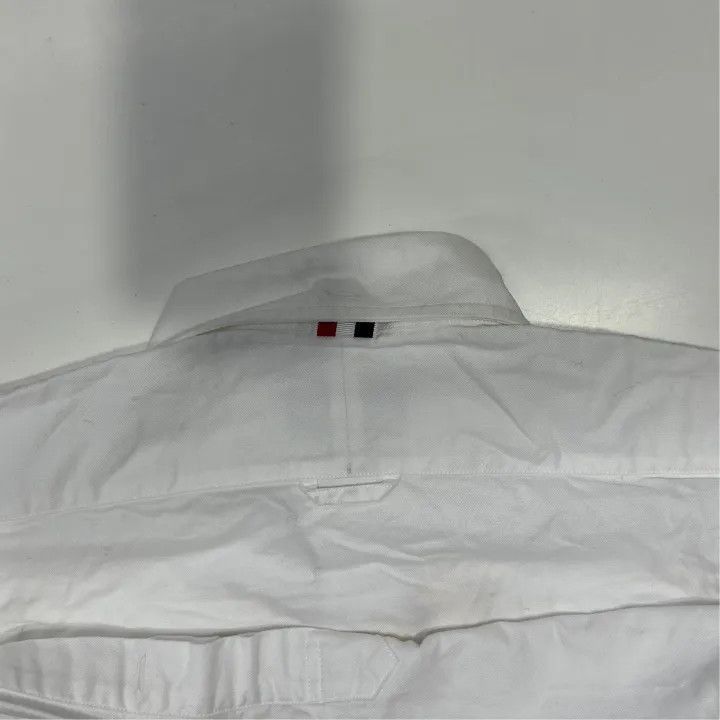 Thom Browne Thom Browne Striped Button-Down Long Sleeve Shirt -2507 Size US S / EU 44-46 / 1 - 6 Thumbnail