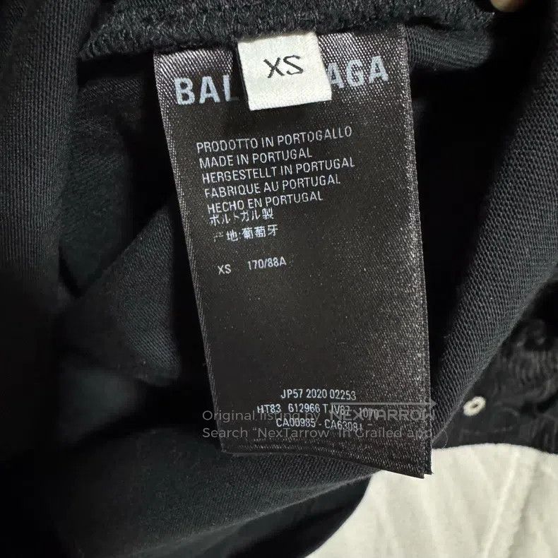 Balenciaga Balenciaga Logo Printed Short Sleeve T-Shirt Size US XS / EU 42 / 0 - 6 Thumbnail
