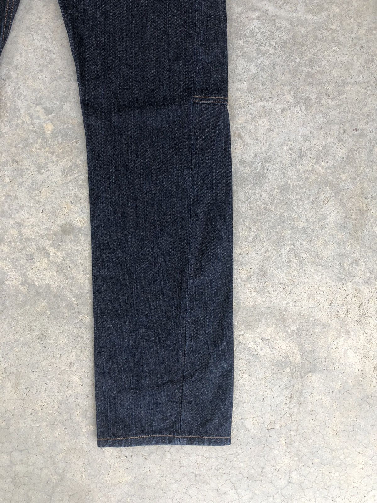 Hysteric Glamour Japanese Dominate Handcrafted Double Waist Distressed Jeans Size US 30 / EU 46 - 8 Thumbnail