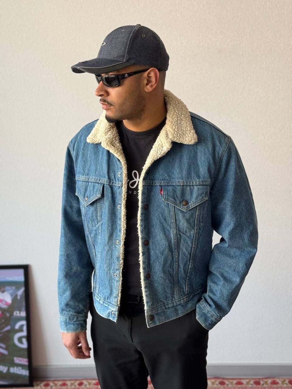 Levi's levis vintage 90'S Sherpa denim jacket Made in USA Size US S / EU 44-46 / 1 - 3 Thumbnail