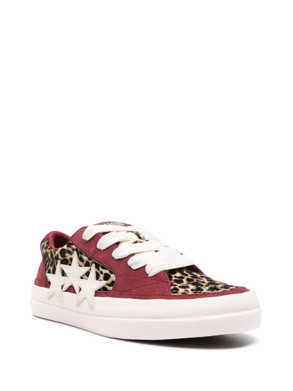 Amiri o1orln1025 Sunset Leopard-Print Sneakers in Multicolor Size US 10 / EU 43 - 2 Thumbnail