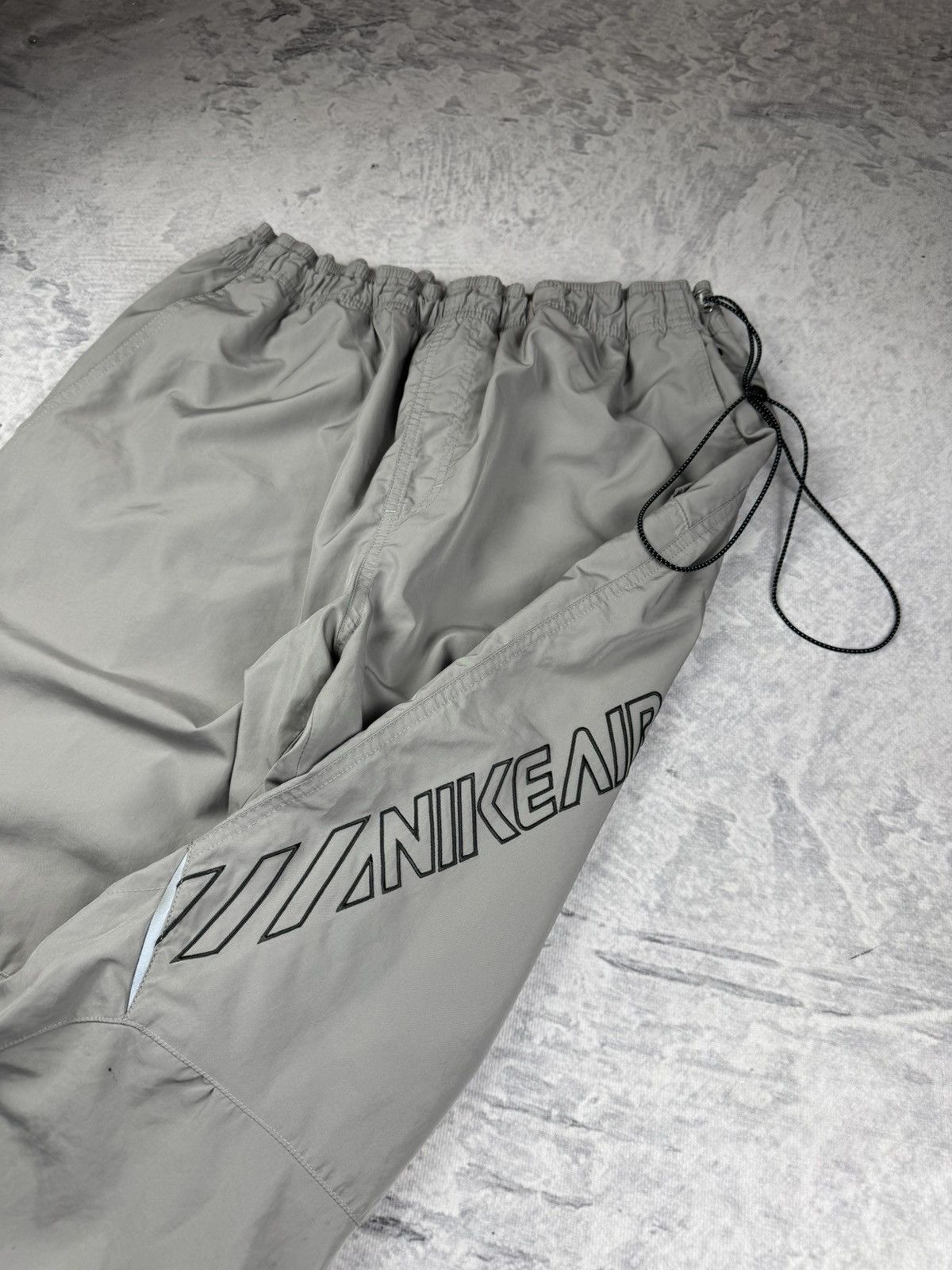 Nike × Vintage NIKE AIR MAX VINTAGE BASIC LOGO OVERSIZE BAGGY PANTS Size US 34 / EU 50 - 5 Thumbnail